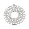 Non-Tarnish 304 Stainless Steel Connector Charms STAS-K257-33P-1