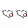 201 Stainless Steel Enamel Pendants STAS-N087-54-01P-2