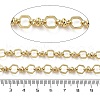 Rack Plating Brass Hexagon Link Chains CHC-G023-04G-2