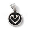 304 Stainless Steel Pendants STAS-Z075-30P-1