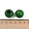 Spray Painted Wood Beads WOOD-F017-05I-3