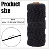 SUNNYCLUE 1 Roll Cotton String Threads for Crafts Knitting Making KNIT-SC0001-02A-2