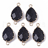 Synthetic Blue Goldstone Links connectors G-T131-09A-1