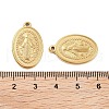 304 Stainless Steel Pendants STAS-P364-11G-3