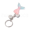 Mermaid Tail Resin Pendant Keychain KEYC-JKC01069-5
