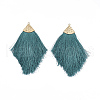 Polyester Tassel Big Pendant Decorations FIND-T042-08-1