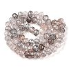Transparent Glass Beads Strands GLAA-T023-10mm-A09-2