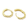 Brass Hoop Earrings EJEW-L211-010H-G-2