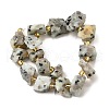 Raw Rough Natural Seaame Jasper Beads Strands G-Z087-A10-3