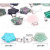 Natural & Synthetic Mixed Stone Pendants G-PH0034-36P-2