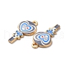 Alloy Enamel Pendants ENAM-D043-11G-06-2