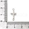 Brass Connector Charms KK-V002-02P-3