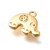 Brass Pendants KK-K294-01G-2