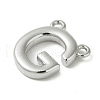 Rack Plating Brass Pendants KK-L216-003P-G-2