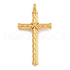 Ion Plating(IP) 304 Stainless Steel Big Pendants STAS-D110-04G-1