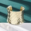 Alloy Arm Cuff Bangles Girl Women AJEW-A063-04G-2