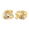 Rack Plating Brass Pendants KK-R146-08G-2