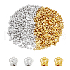 DICOSMETIC 600Pcs 2 Colors Tibetan Style Alloy Beads FIND-DC0002-71-1