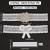 Lace Elastic Bridal Garters OCOR-WH0020-05-2