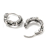 316 Surgical Stainless Steel Hoop Earrings EJEW-D096-12AS-18-2