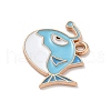 Alloy Enamel Pendants ENAM-A008-44KCG-01-2