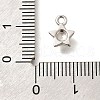Brass Micro Pave Cubic Zirconia Charms KK-C085-23P-3