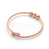 304 Stainless Steel Torque Bangle Sets BJEW-L642-15-3
