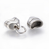 Tarnish Resistant 304 Stainless Steel Cord Ends STAS-I091-01P-2
