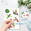 8 Sheets 8 Styles PVC Waterproof Wall Stickers DIY-WH0345-153-3