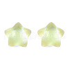 Transparent Epoxy Resin Cabochons CRES-T024-02-3