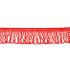 Polyester Tassel Lace Ribbon DIY-WH0308-535B-1