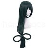 Long Green Straight Anime Cosplay Synthetic Wigs OHAR-I015-18-5