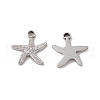 Non-Tarnish 201 Stainless Steel Pendants STAS-J401-VC760-1