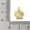 Real 18K Gold Plated Brass Pave Cubic Zirconia Pendants KK-M283-10B-02-3