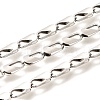 304 Stainless Steel Oval Link Chains CHS-H035-02A-P-1