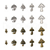 Elecrelive 80Pcs 10 Style Alloy Pendants FIND-EL0001-08-2