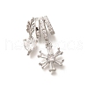 Brass Micro Pave Cubic Zirconia Pendants KK-C085-10P-1