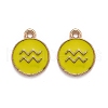 Alloy Enamel Pendants ENAM-S124-01A-14J-1