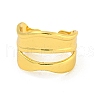 304 Stainless Steel Open Cuff Rings RJEW-G321-05G-2