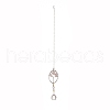 Teardrop Acrylic Beads Big Pendant Decorations HJEW-D029-01P-C-2