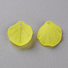 Transparent Frosted Acrylic Pendants MACR-S371-02A-717-2