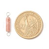 Natural Connector Charms PALLOY-JF01574-08-2