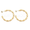 PVD Vacuum Plating 304 Stainless Steel Teardrop Stud Earrings for Women EJEW-C120-20G-1