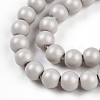 Baking Painted Pearlized Glass Pearl Bead Strands HY-N002-3mm-B05-4