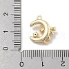 Brass Micro Pave Cubic Zirconia Pendants KK-D283-06G-3