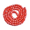 Electroplate Glass Beads Strands EGLA-A044-P4mm-A21-3
