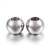 Tarnish Resistant 201 Stainless Steel Beads STAS-E113-20P-1