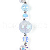 Glass and Acrylic and CCB Beads Strands MAK-T011-05D-2
