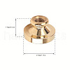 Wax Seal Brass Stamp Head AJEW-WH0209-704-2