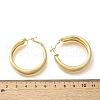 Brass Ring Hoop Earrings for Women EJEW-A121-17B-G-3